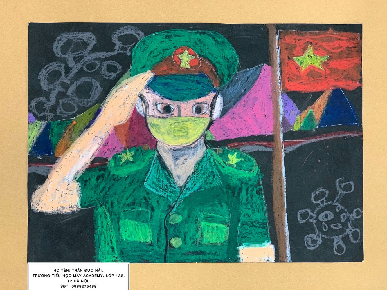 THI VẼ TRANH PHÒNG CHỐNG DỊCH COVID-19